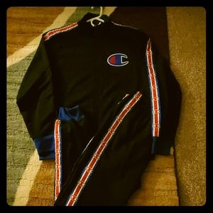 Champion jogger pants an jacket large